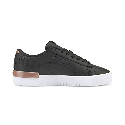 Image of PUMA Women's Sneaker Gymnastics Shoes, Black Black Rose Gold White, 6.5
