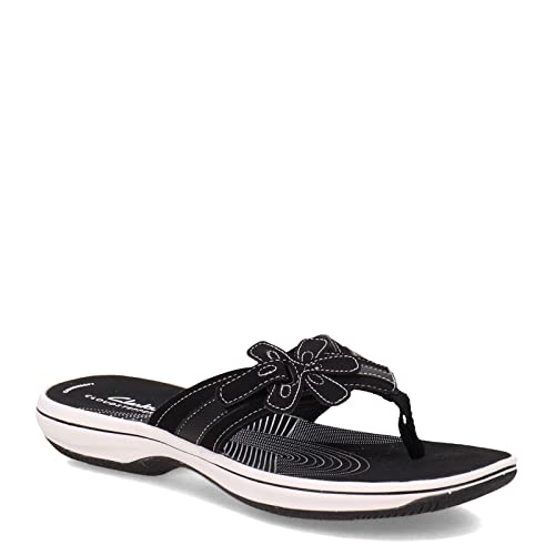 Image of Clarks Women's Brinkley Flora Cloudsteppers Flip-Flops