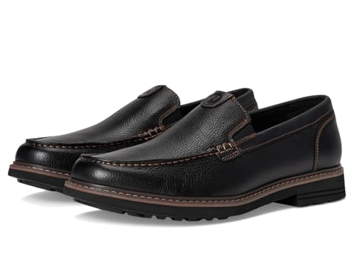Nunn Bush Men's Owen Ii Moc Toe Venetian Loafer Lightweight and Comfortable Slip-on