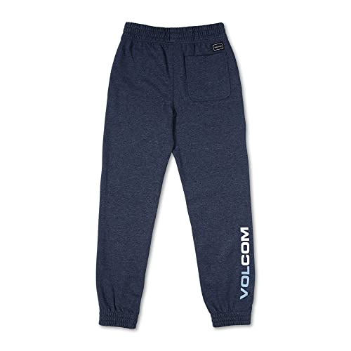 Volcom Blaquedout Fleece Sweatpant (Big Boys & Little Boys Sizes), Navy Heather, Small #TOP1