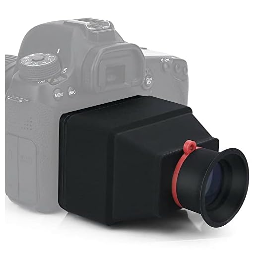 3.2inch LCD Viewfinder Camera Viewfinder Magnifier 3X Magnifier Accessory for DSLR Mirrorless Cameras with with 3.2in Screen