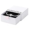 PANDORA, Moments – Pulsera de cadena tipo serpiente con cierre de corazón, pulsera con dije compatible con dijes de Moments, viene con caja de regalo
