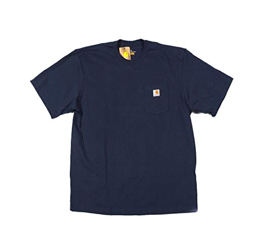 Carhartt Men's Workwear Pocket T-Shirt Blue 4XL REG