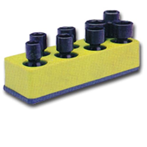 Support de douille universel 3/8" MTS883 à 8 trous pour un rangement stable