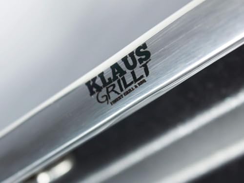AMT Gastroguss \Klaus grillt Gastronorm-Bräter 2/4 mit Edelstahlgriffen, AMZN-KG-25316G
