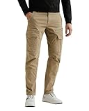 PME Legend Herren Cargohose NORDROP Cargo 3.0 Stretch Twill   Tapered Fit, Größe:36W / 34L, Farbe:PTR2602600 9005 Plaza Taupe