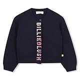 Logo Billieblush Billieblush U21372 Pull pour Fille, Bleu Indigo, 6 Ans