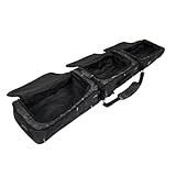 QAUUCP Bolsa for Snowboard con Ruedas, Maleta, Accesorios for Snowboard, Bolsa for Guardar esquís Bolsa De Ski(156cmx32cmx18cm)