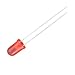 Uxcell a11102400ux0280 Round Head Super bright LED Light Red (Pack of 100)