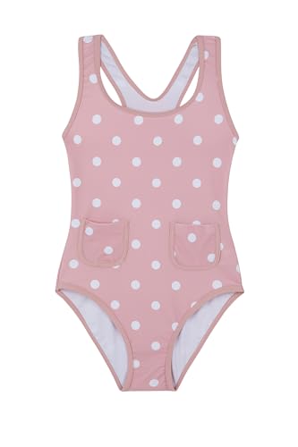 Image of Gottex Kids Racerback One Piece Swimsuit Chlorine Fade Resistant and Built-in UPF UV Protection