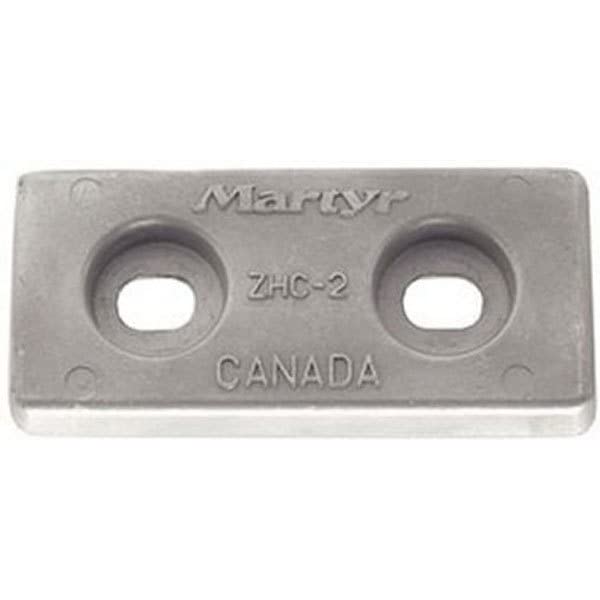 CMZHC2AA, Aluminum Alloy Pleasurecraft ZHC-2 Medium Streamlined Bolt-on hull anode