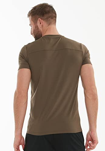 T-Shirt Homme ENDURANCE Hubend en textile technique durable de haute qualité