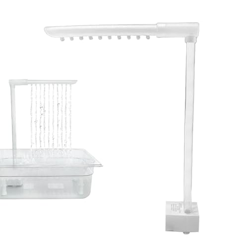 Ducha de baño de pájaro - Fuente eléctrica con Cabeza de Ducha, Juguete de Cuenca de Agua de Mascotas | Piscina baño de circulación de USB para Loros Cockatiels Accesorios de Jaula para el Cuidado