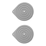 Alide 2 PCS Microwave Plate Warmers for Warming Dinner, Plate Warmer Heat Resistant, Microwave Non-Slip Silicone, Mats for Worktops Ideal(Random Color)