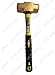 VCT Solid Brass Non-Sparking Hammer with Fiberglass Non-slip Handle - 2lb, 01213
