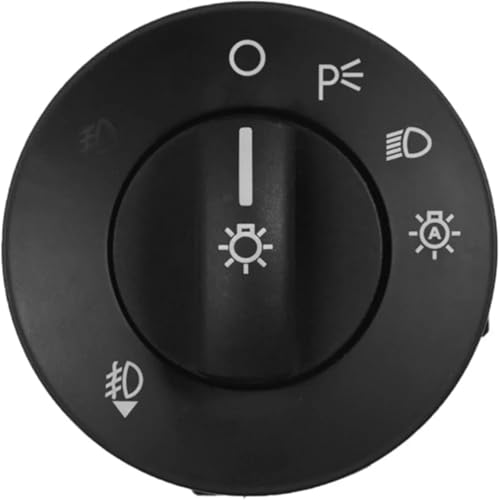 CVZXSDWLL Interruptor Faro Delantero Compatible con Ford para Flex para Fusion para Mustang 2010 2011 2012 2013 Interruptor De Faro De Luz Antiniebla para Faros Delanteros De Coche 9R3Z11654CA