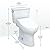 TOTO Drake Transitional WASHLET+ Two-Piece Elongated 1.28 GPF Universal Height TORNADO FLUSH Toilet with C5 Bidet Seat, Cotton White - MW7863084CEFG.10#01