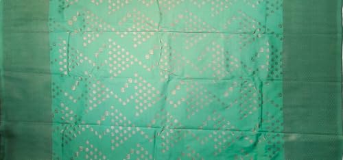 Image of Sree Kumaran Women's Handloom Kanchipuram Silk Saree With Blouse