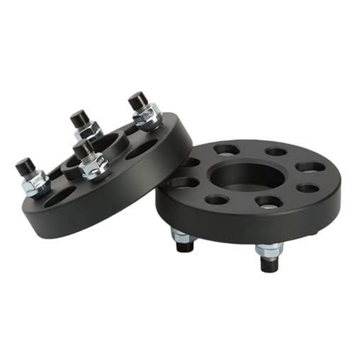 2s[X 15/20/25/30/35mm PCD 4x100 ID=OD=54.1mm zC[Xy[T[A_v^[ XYL Ag/XCtg/ArI/GuC/VAY/Xy[VA M12x1.25Ή(2PCS 25mm Black)