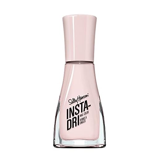 Sally Hansen Insta-Dri Nail Polish | Quick Dry, Long Lasting, Streak-Free Shine | Semi-Opaque, Glossy | 239 In a Blush | Pale Pink Nude Nail Color
