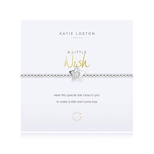 Katie Loxton a Little Wish Womens Stretch Adjustable Band Fashion Charm Bracelet