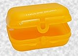 ***NEU + OVP*** Tupperware® Twin-Box - Die kleine Brotdose in orange - gelb! Lunch-Box.