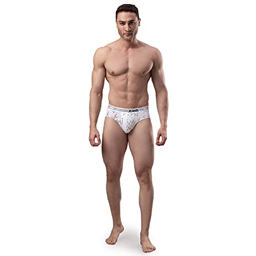 Image of Underjeans Men Cotton Blend Brief - Pack of 2