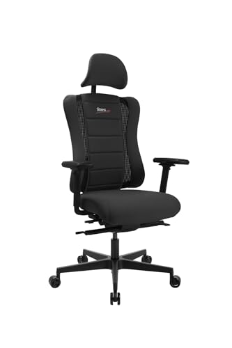 TOPSTAR Sitness RS Pro 2020 Sedia Da Ufficio Ergonomica - Design Moderno, Schienale In Rete, Certificazione AGR, Regolabile, Nero - 6