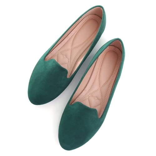 Image of SAILING LU Women Round Toe Comfortable Ballet Flats | Shoes for Women, Dressy, Slip-ons, Loafers