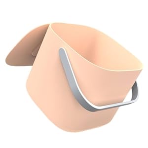 Ipetboom 1 St sonische reiniger wasmachine hogedrukreiniger verhuur huis wassen tool gereedschap mini-washulpmiddel elektrische rol groente schoonmaak machine plastic roze