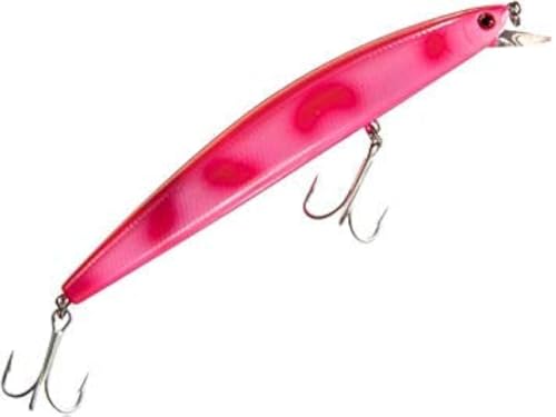 Daiwa Salt Pro Minnow DSPM 15F leurre translucide idéal pour pêcher le bar au lever du jour
