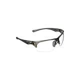 Allen Company Outlook Shooting Safety Glasses, Clear Lenses, ANSI Z87.1+ & CE Rated, Smoke