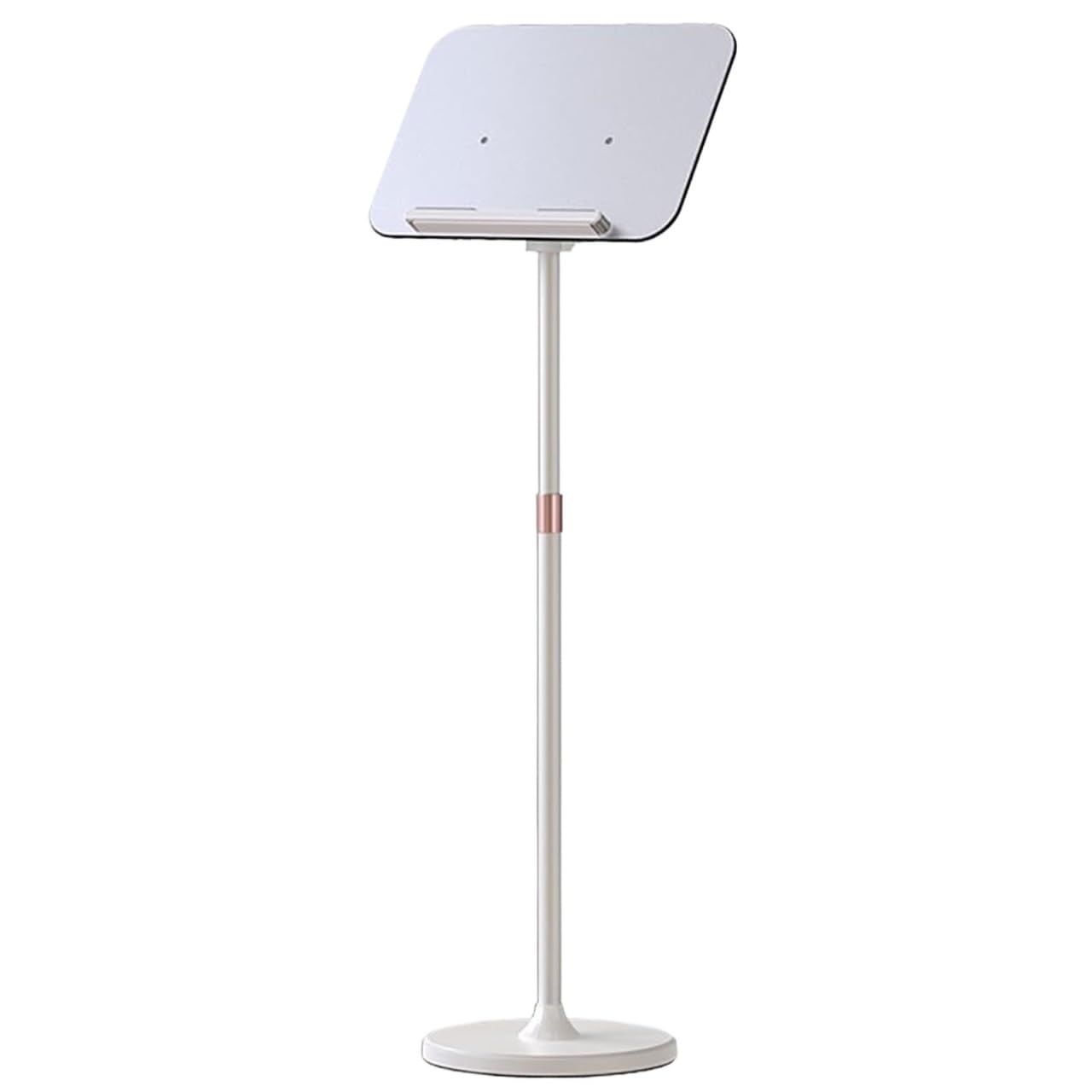 Atril Musica Atril Para Libros Atril De Partituras Multifuncional Atril De Partituras De Altura Regulable Estantería De Partituras Atril De Mesa De Partituras Robusto Atril Para Partituras(White)