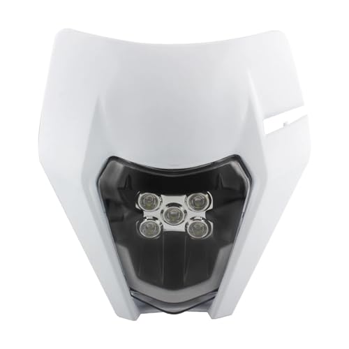 �w�b�h�����v�A�Z���u�� �ɓK������XC SX 125 250 350 450 ���E���h�c Dit �o�C�N�A�N�Z�T���[�w�b�h���C�g�v���[�g�I�[�g�o�C LED(WHITE)
