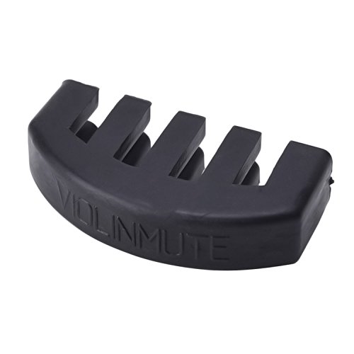 Image of eBoot Rubber 4 /4 Violin Practice Mute, Black