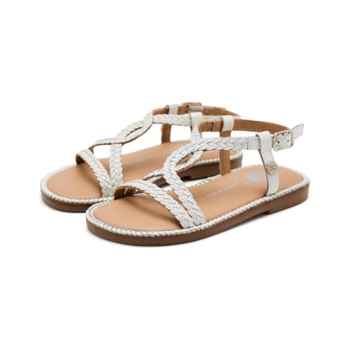 Sandales cuir tressé Viroqua : l'excellence du cuir et du design épuré