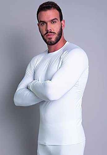 Camisa Mvb Modas Térmica Masculina Segunda Pele Proteção Uv 50+