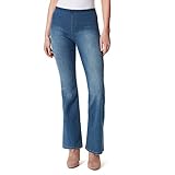 Jessica Simpson Women's High Rise Pull On Contour Flare Jeans