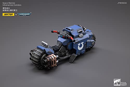Bloomage Joytoy (Beijing) Tech Warhammer 40K: Space Ultramarines Outriders 1:18 Scale Action Figure #TOP7