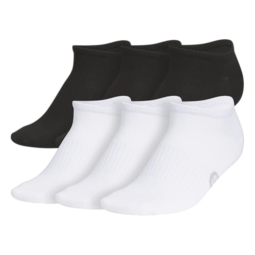 adidas Women's Superlite No Show Socks 6 Pairs