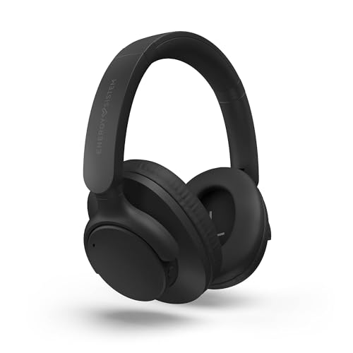 Energy Sistem Radiobeat Auriculares Bluetooth 5.4, 20h de batería, conexión multidispositivo, diseño Plegable, Radio FM, Ranura Micro SD, MP3 Player, Asistente de Voz (Black)