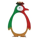 Pingouin artiste : conçus avec un thème de pingouin ludique mais raffiné, ces photophores améliorent l'esthétique de la pièce en ajoutant de la personnalité et de la chaleur, et conviennent pour décorer les tables basses ou pour égayer les coins calmes