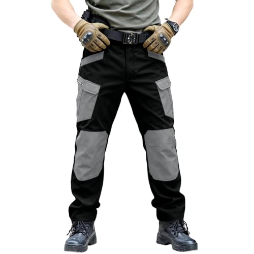 Mens Work Pants Ripstop Construction Waterproof Tactical Cargo Pants - image 3