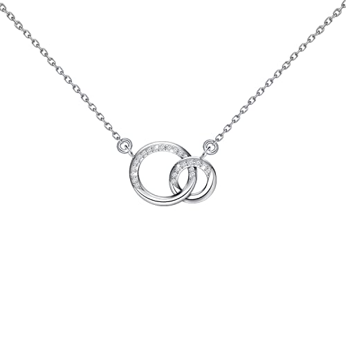 MYOSPARK Twin Flame Necklace - Spiritual Gift Message Card for Twin Flame2