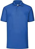 Fruit of the Loom 65/35 Pique Polo - Polo Hombre, Azul (Bleu Royal), XX-Large