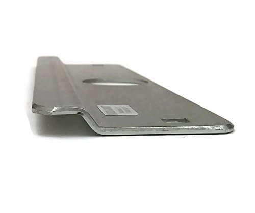 Miniatura 3 de Latch Guard LG160Z - Placa de protección de pestillo de puerta de 2-58 x 12 pulgadas con desplazamiento de 732 pulgadas para puertas batientes,