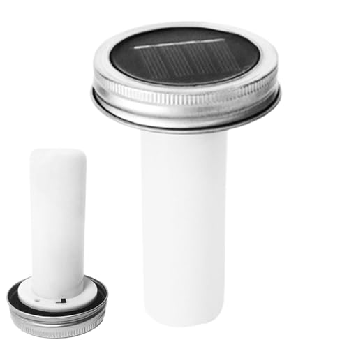Tuxxjzm Parte de luz solar de repuesto, piezas de repuesto para luces solares, impermeable, 600 mAh, ancha, iluminación de paisaje al aire libre para jardín, patio, fiesta