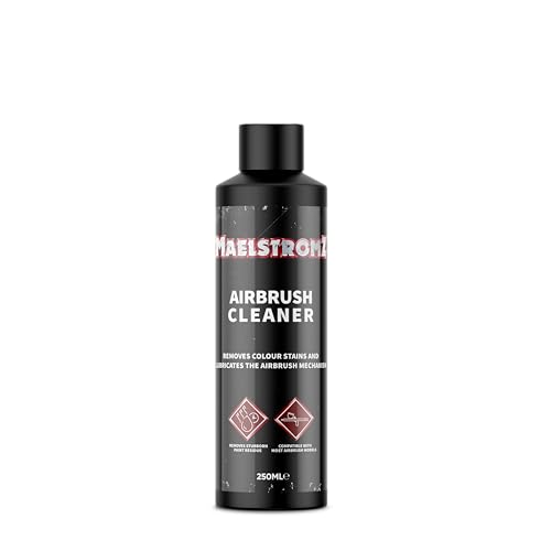 Maelstromz - Airbrush Cleaner | Acrylic Paint Cleaning Solution for Airbrushing and Restoration, Model Building - 250ml