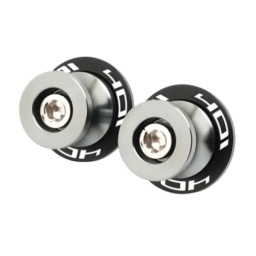 LFDTO Passend for Husqvarna Svartpilen Vitpilen 401 Vitpilen401 2018-2024 10MM CNC Motorradzubehör Schwingenspulen Ständerschrauben Schieber(Titanium)