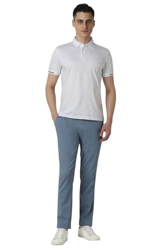 Image of Van Heusen Men's Cotton Solid Regular Fit T-Shirt